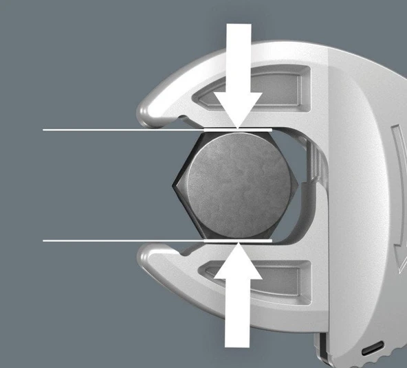 WERA 6004 Joker XXL Cırcırlı Kurbağacık 24-32 mm (05020102001) - Resim 3