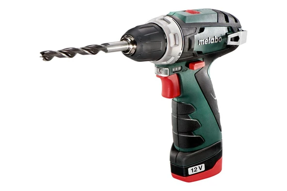 METABO POWERMAXX BS 12 Volt 2,0 Amper Bez Çantalı Tek Akülü Matkap ürün görseli