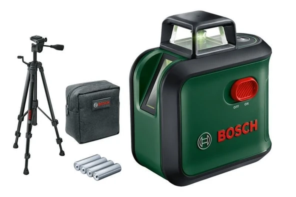 BOSCH AdvancedLevel 360 Yeşil Lazer Terazi (TT 150 Tripod İle Birlikte) - 1