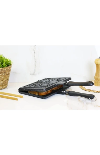Evita Bio Granit Ocak Üstü El Tost - Resim 2