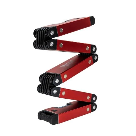 Rox 0176 Mıknatıslı Alüminyum Katlanır Su Terazisi 70 cm - Resim 4