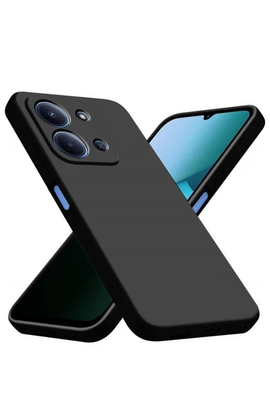 Lİtae Trend BFS Xiaomi Redmi 15C 4G Nano içi Kadife Silikon - Siyah - 1