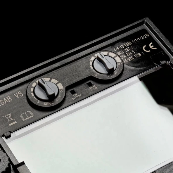 ESAB SAVAGE A40 Colormatik Kaynak Baş Maskesi Sarı - Resim 3