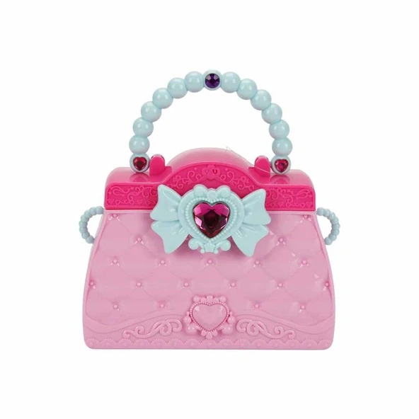 Aksesuarlı Makyaj Çantası - BJ1350 - Pembe - 3