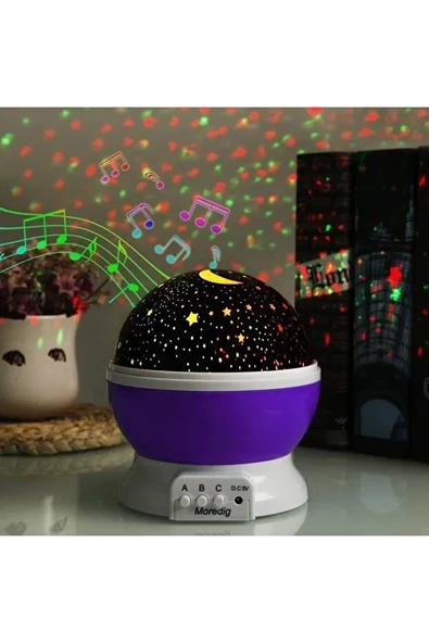 Monalisa Home Dönen MR Akıllı Gece Lambası - 2