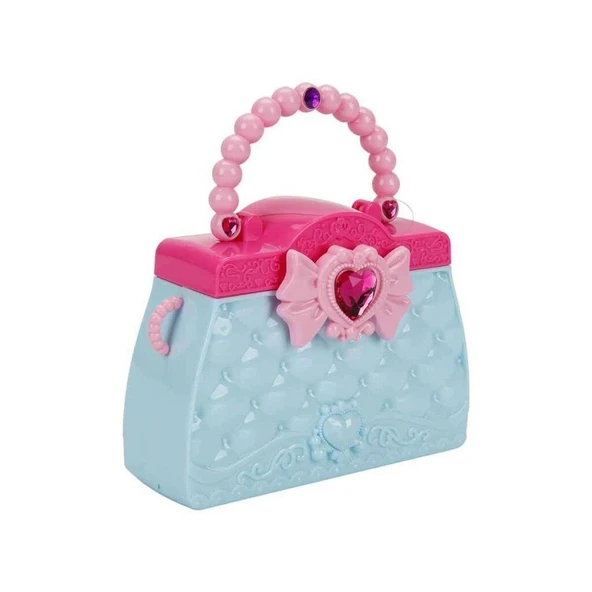 Aksesuarlı Makyaj Çantası  - BJ1350 -Mavi