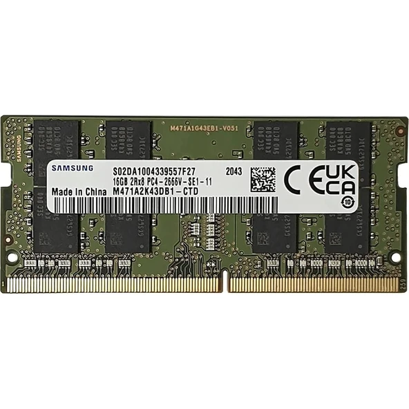 Samsung M471A2K43DB1-CTD 16GB Ddr4 2666MHZ Notebook Laptop Ram ürün görseli 1