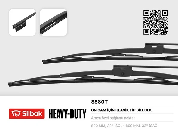SİLECEK SÜPÜRGESİ 800MM ISUZU MİDİBUS-TURKUAZ-IVECO M25-M29-COBRA 160/BMC BELDE 220 YM 08 TEMSA PRES TİJ /MİDİBÜS 08 MB 0303-V8-80CM 08 TEMSA DİAMOND 08 IVECO M23-M50 08 MB 0402-0405-OTOKAR M3000 VİDA ürün görseli