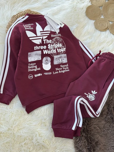 Çocuk Eşofman Takımı – Sırt Baskılı, 3 İplik Kumaş - Resim 9