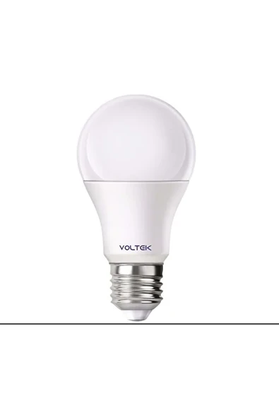 9W E27 LED Ampul Beyaz Işık 806 Lümen - 1