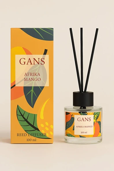 Afrika Mango Çubuklu Oda Kokusu 100 ml  Çubuklu Reed Diffuser - 3