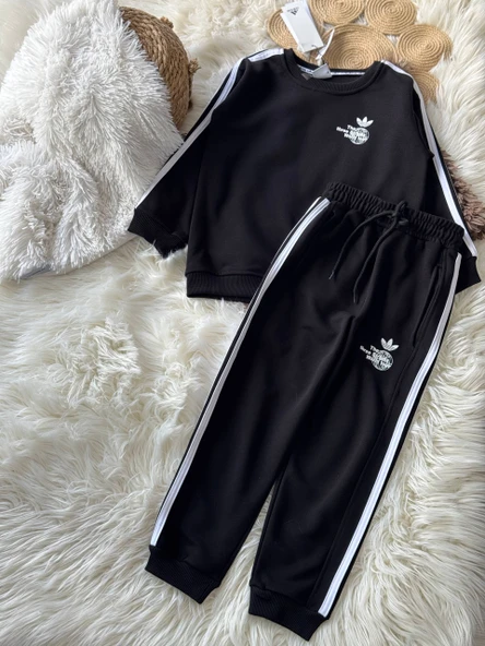 Çocuk Eşofman Takımı – Sırt Baskılı, 3 İplik Kumaş - Resim 2