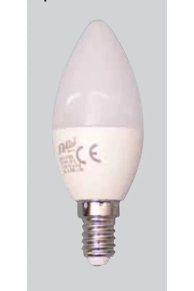 7W E14 LED Ampul Mum Tipi
