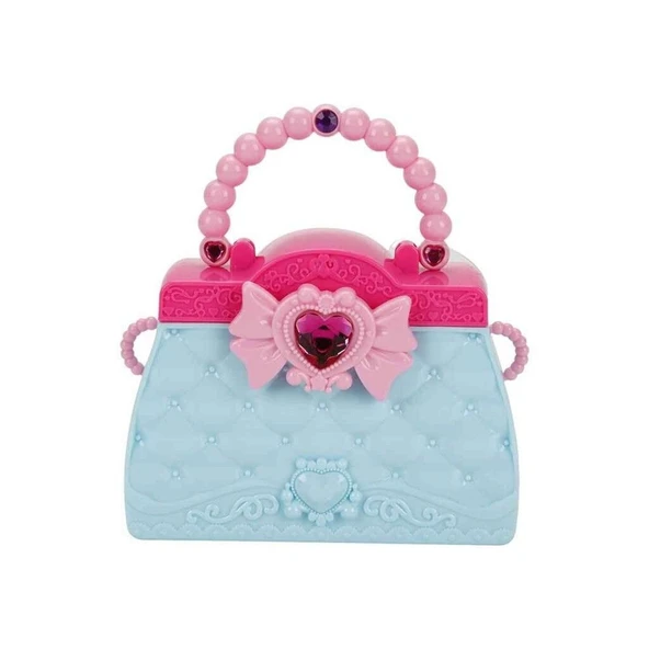 Aksesuarlı Makyaj Çantası  - BJ1350 -Mavi - 2