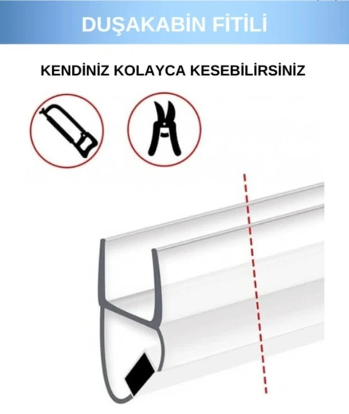 SMD Siyah Duşakabin Mıknatıs Takımı Ve 2 Adet Suluk Fitili 200 Cm - Resim 6