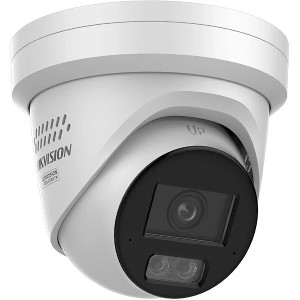 HIKVISION 8MP DOME 2.8-4mm Lens DS-2CD2387G3-LIS2UY/SL IP Güvenlik Kamerası ColorVu Sesli - 1