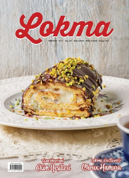 Lokma Dergi Ekim 2025 ürün görseli 1