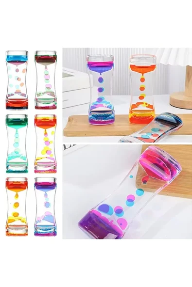 Monalisa Home Renkli Kum Saati - Resim 4