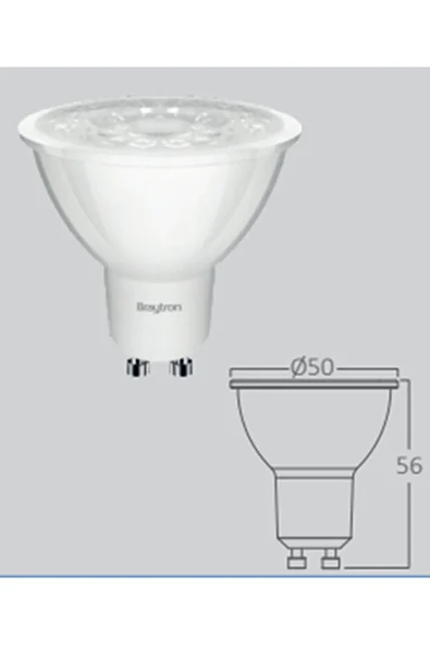 GU10 4.5W LED Spot Ampul - Resim 2