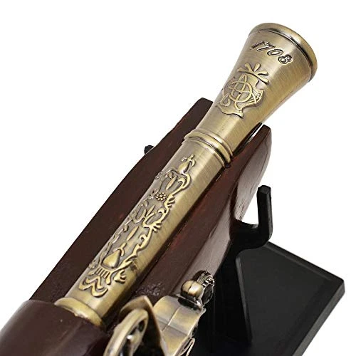 Monalisa Home Lüks Masa Üstü 27cm  Hediyelik Tüfek - Resim 4