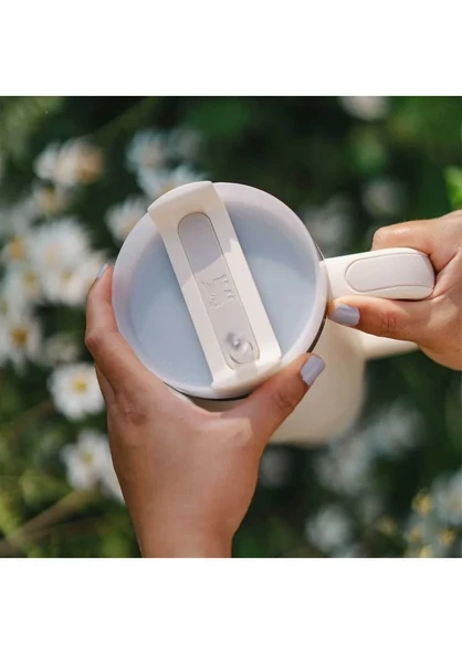 Stanley Quencher 1.18 lt Pipetli Termos Bardak Krem - 3