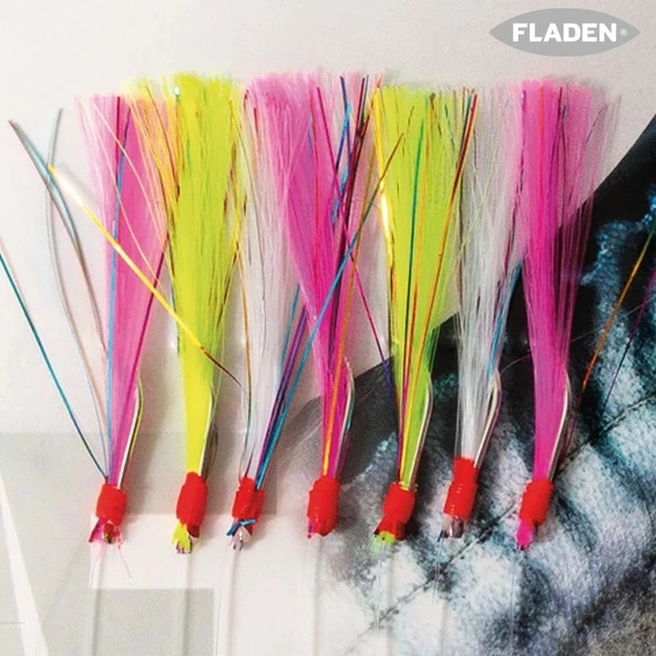 Fladen Sabiki Tinsel F17-1244 Multi 7 Köstek Çapari NO:2 - 2