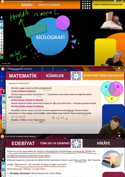 9-10-11. Sınıf Bursluluk Hazırlık Ful Seti (Online Eğitim) - 2