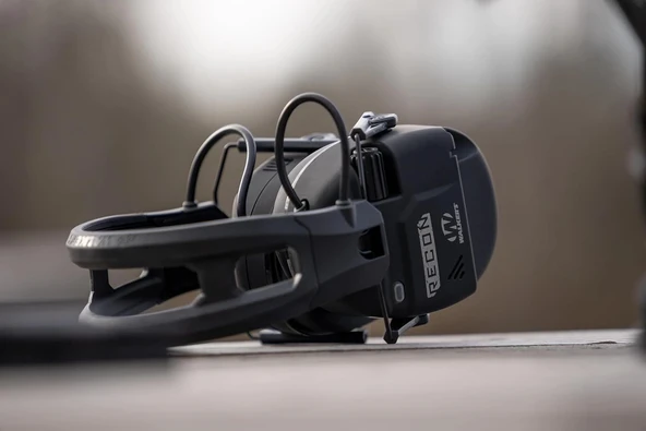 Walker's Recon IPX4 Dayanıklı Atış İşitme Korumalı Dijital Kulaklıklar - Siyah - 5