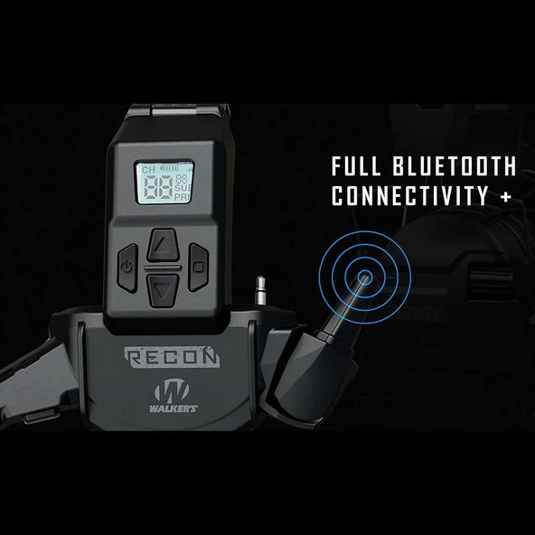 Walker's Recon Walkie Talkie - IPX4 Dayanıklı Atış İşitme Korumalı - 4