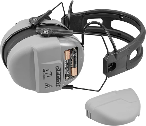 Walker's Recon IPX4 Dayanıklı Atış İşitme Korumalı Dijital Kulaklıklar - Gri - 4
