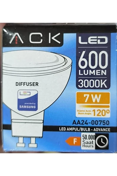 LED Ampul 7W Gu10 - 3