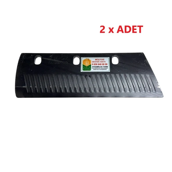 Andız Çift Sıra Mısır Silaj Makina Bıçağı 7 mm-2 Adet ürün görseli