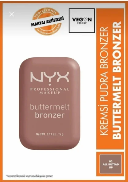 Nyx Professional Makeup Buttermelt Brozer 02 Allık