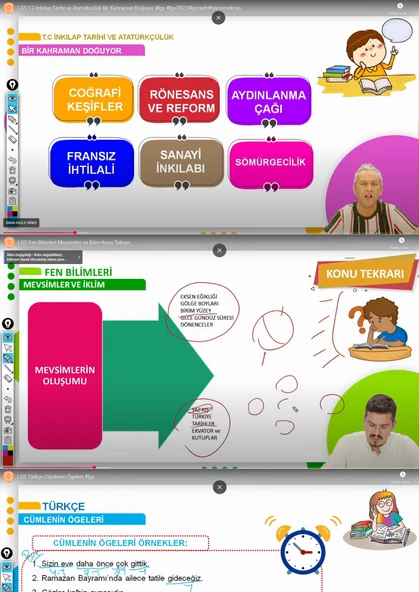 8. Sınıf Bursluluk ve LGS Hazırlık Ful Seti - 3