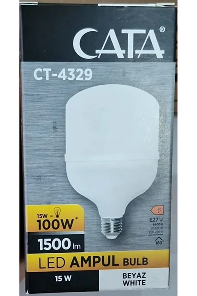 15W LED Ampul E27 Beyaz Işık - 3