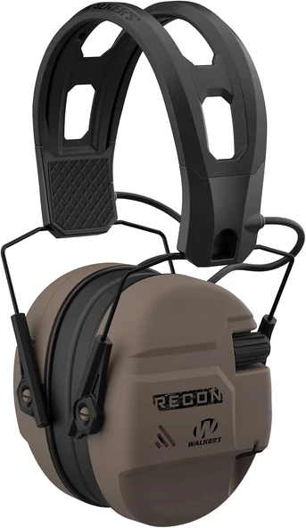 Walker's Recon IPX4 Dayanıklı Atış İşitme Korumalı Dijital Kulaklıklar - FDE