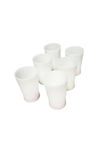 6 Adet Glow Parti Shot Bardak Karanlıkta Parlayan Fosforlu Yılbaşı Neon Tekila Kokteyl Bardağı - Resim 3