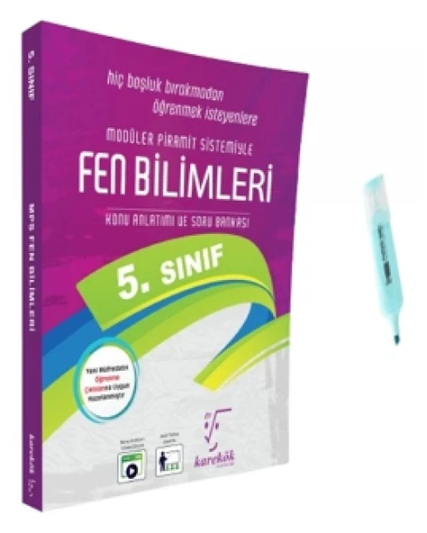 5.Sınıf Fen Bilimleri MPS Konu Anlatımlı Soru Bankası (Yeni Müfredat) ürün görseli 1
