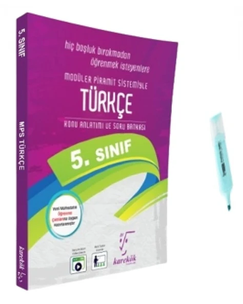 5.Sınıf Türkçe MPS Konu Anlatımlı Soru Bankası (Yeni Müfredat)