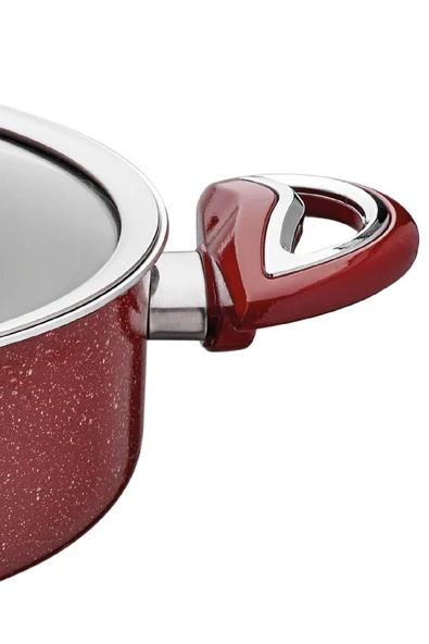 Titan Granit Basık Tencere 30 Cm - Resim 4