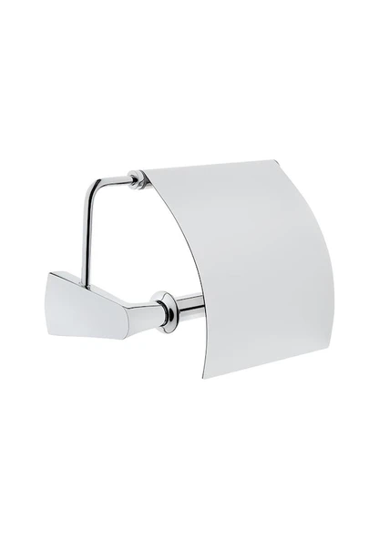 VitrA Base 800 Kapaklı Tuvalet Kağıtlığı Krom A44086