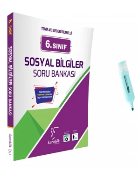 6.Sınıf Sosyal Bilgiler Soru Bankası (Yeni Müfredat)