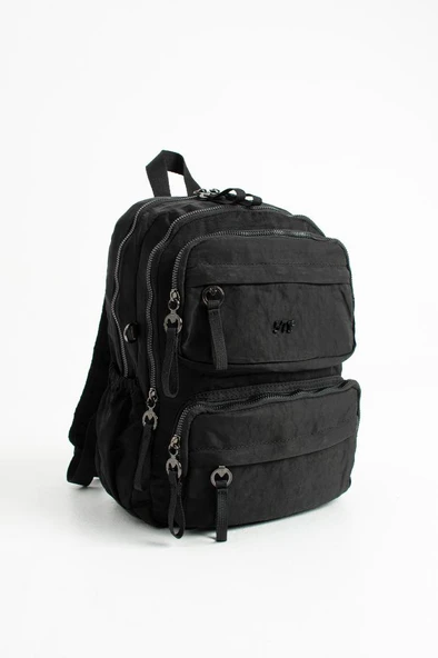 Kadın Sırt Çantası Ultra Hafif Poliamid Kumaş Su Geçirmez Çok Cepli Günlük Sırt Çantası 35*25 Cm - Resim 11