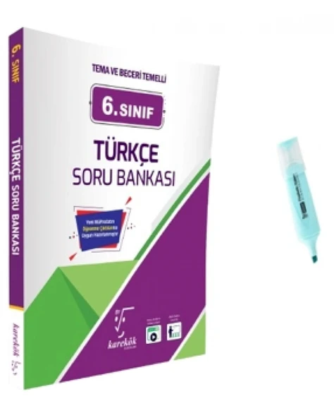 6.Sınıf Türkçe Soru Bankası (Yeni Müfredat) ürün görseli