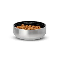 PetPard 2 IN 1 Kedi & Köpek Mama Kabı ve Paslanmaz Çelik Termos, 1 Litre, Beyaz - 3