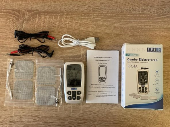 Combo Electrotherapy R-c4a Tens - Ems Ve Masaj Aleti - 3
