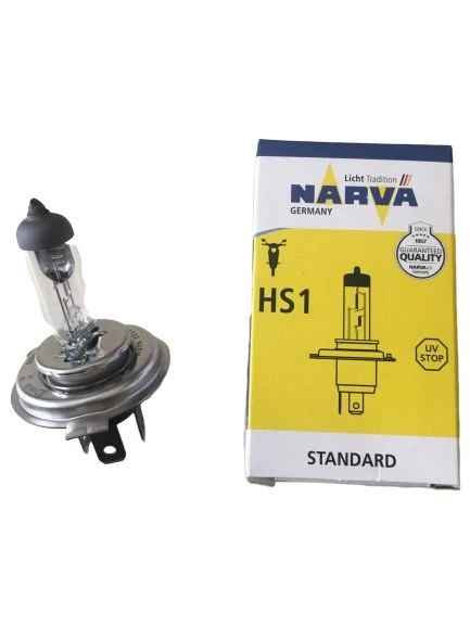 Motosiklet Ampul 12v35/35 H-4 p43t Hs1 Narva ürün görseli 1