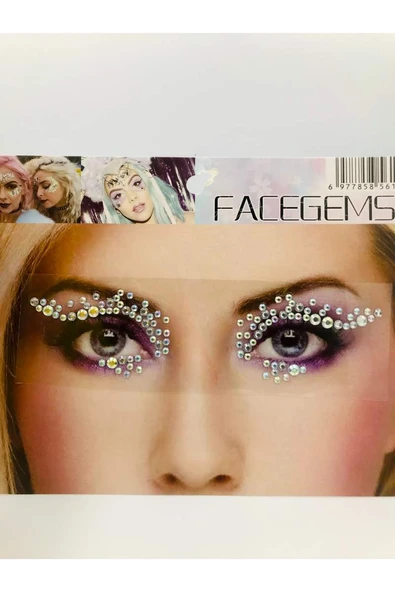 Göz Etrafı Süsleme Taşı Yapıkanlı ürün görseli 1