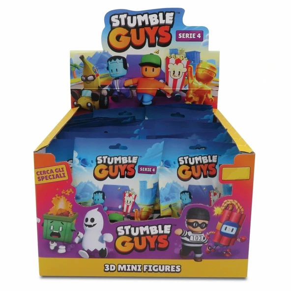 Stumble Guys NessiWorld Figür S4 Sürpriz Paket - 5