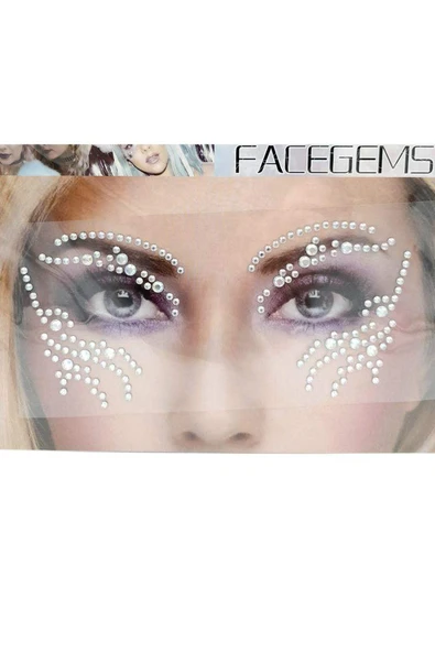 Göz Etrafı Süsleme Taşı Yapışkanlı